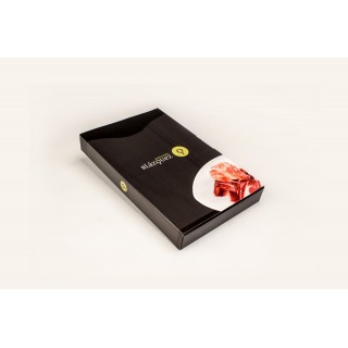Caja Forrada con Fondo y Funda Para Jamón