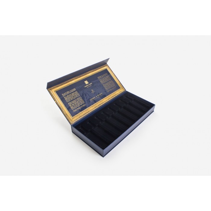 Caja Forrada de Fondo con Aro