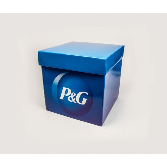 Caja Forrada con Fondo Alto y Tapa