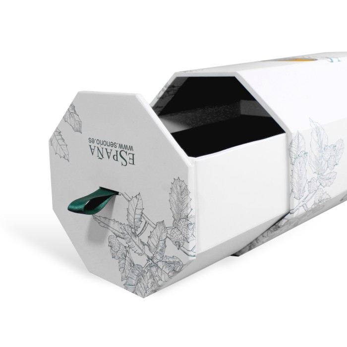 Caja personalizada para jamon detalle