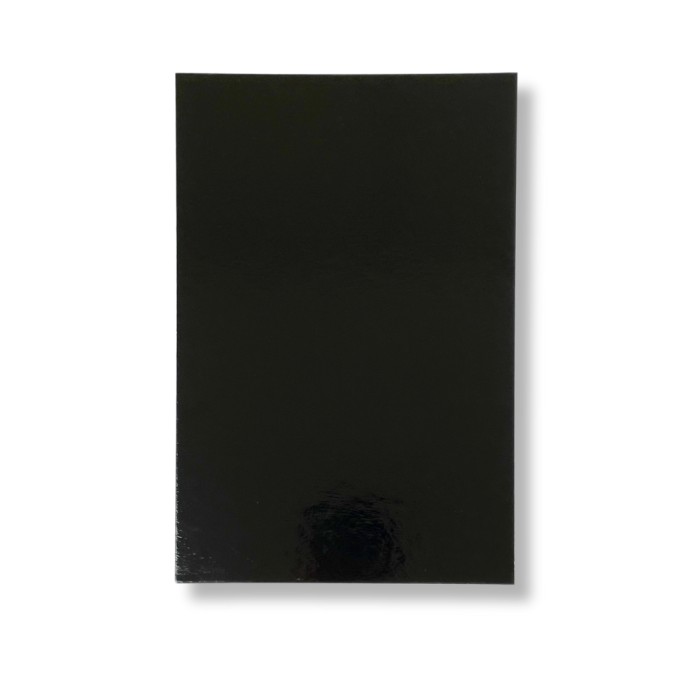 Base rectangular para loncheado oro negro
