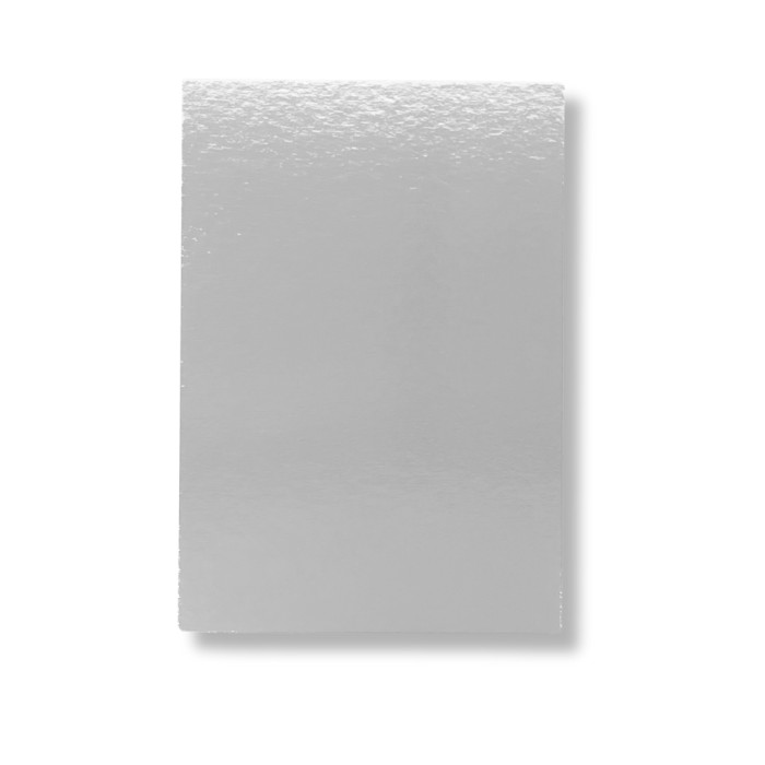 Base rectangular para loncheado plata