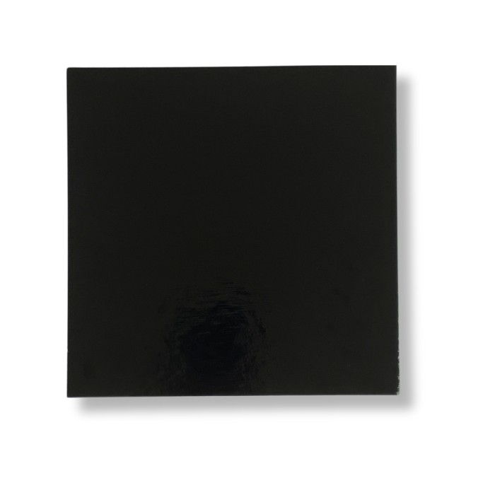 Base cuadrada oro negro para salmon ahumado