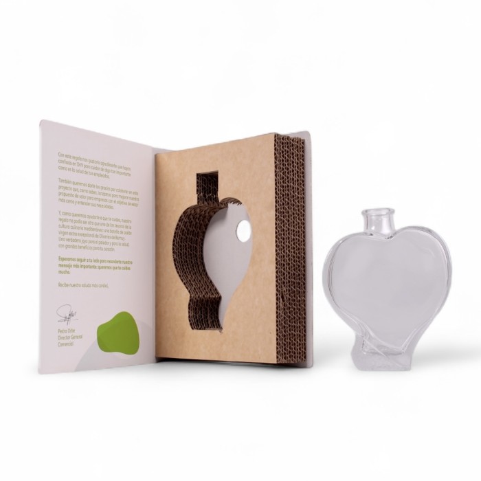 Caja personalizada para aceite premium