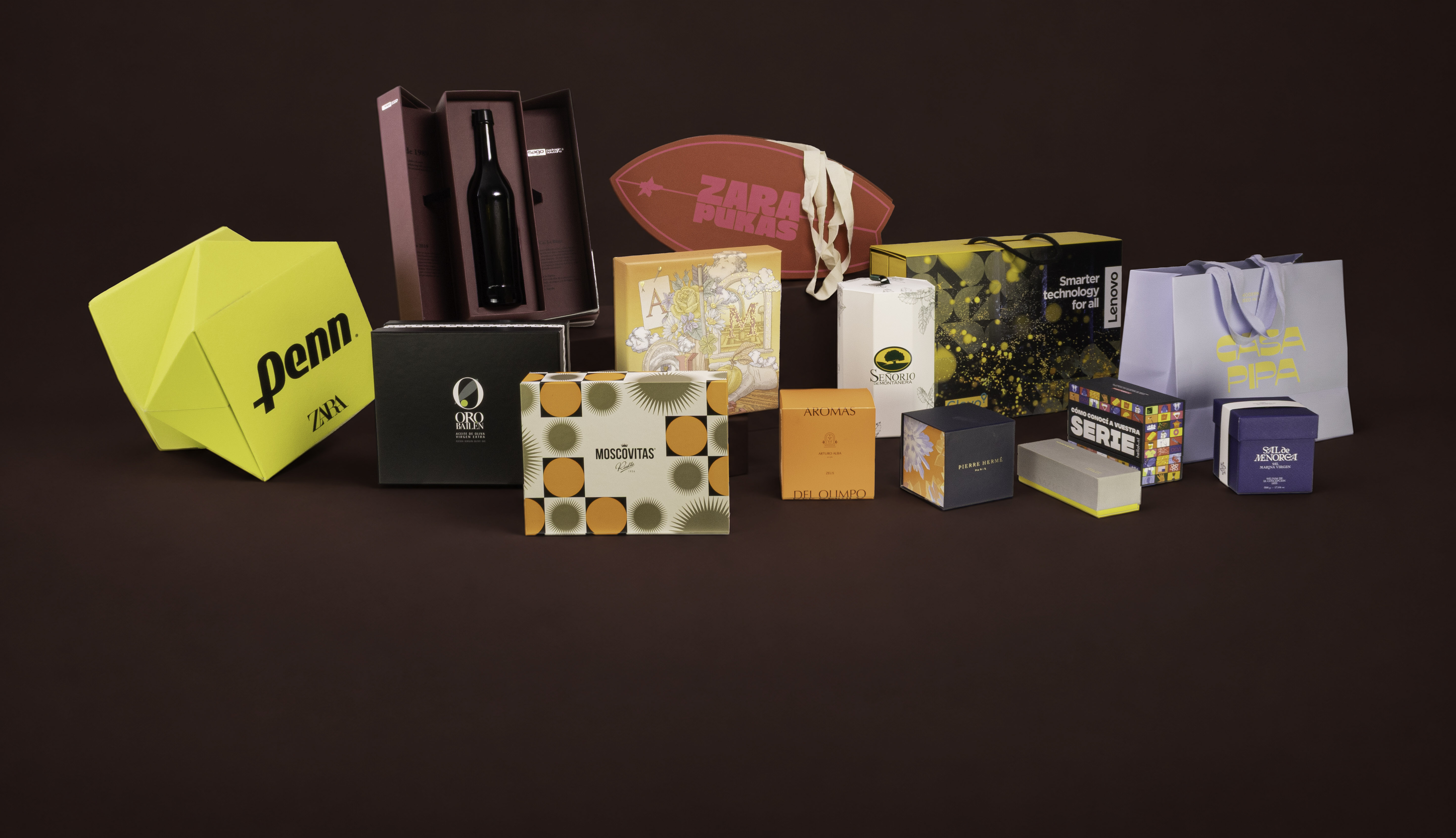 Selección de packaging de SAGO